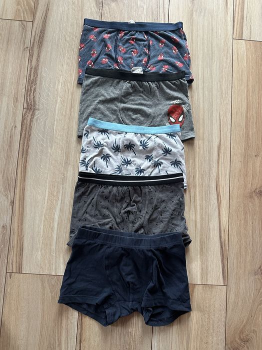 5 par bokserek rozmiar 134/140 cm