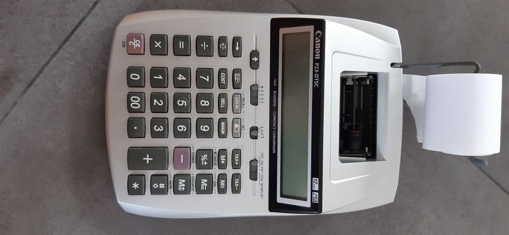 Calculadora Canon Pt23-DTSC
