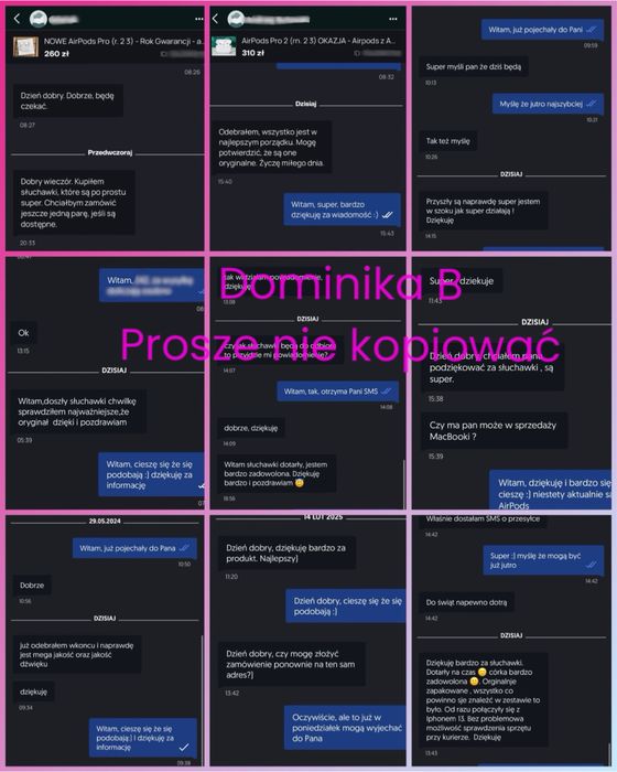 Okazja AirPods Pro NOWE - ANC - Rok Gwarancji - airpods rn. 2 3