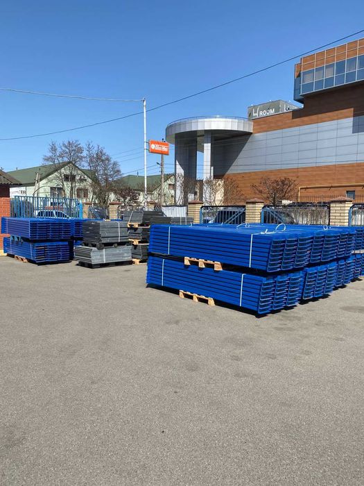 Складські стелажі, склад мезозин, палетний, платформа, траверси, склад