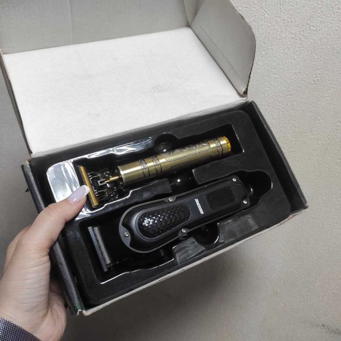 Набір Weeme 806 машинка для стрижки та тример