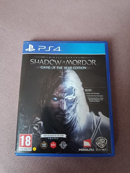 Shadow of mordor GOTY - Ps4