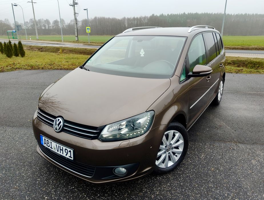 Volkswagen Touran 2.0 TDI 170Km/DSG/Highline/Piękny/Opłacony/NIEMCY