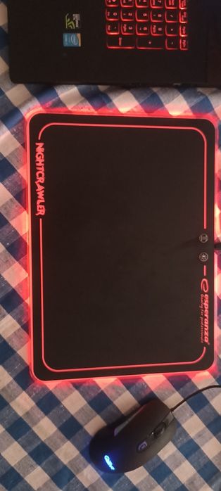 LED RGB podkładka gaming pod mysz ESPERANZA NIGHTCRAWLER