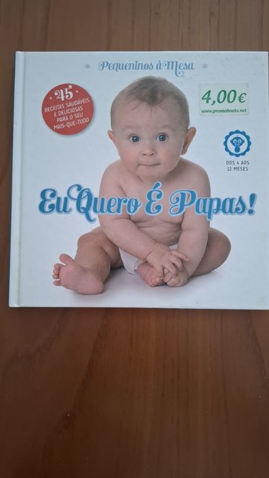 Livro de receitas para bebés