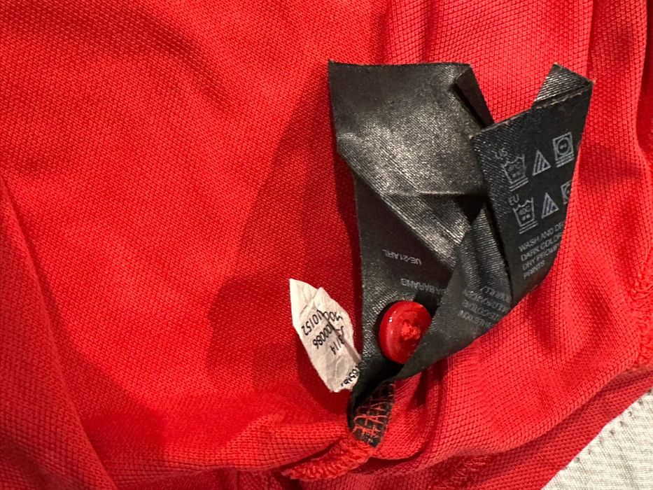 Polo homem vermelho calvin klein