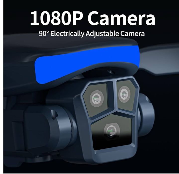 Dron K417 z kamerą 4K FPV składany WIFI bezszczotkowy silnik 3D FLIP