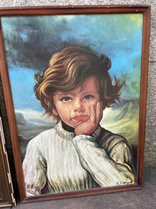 Quadros Menino da lagrima
