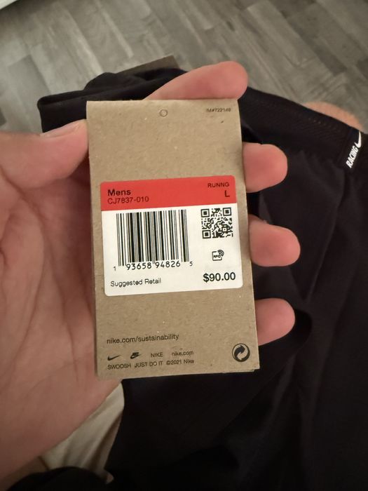 Nike Dri-Fit adv aeroswift shorts 2” Men’s Large  шорты найк для бега