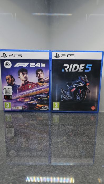 Pack 2X F124 Ride 5 PS5 PlayStation 5 2024 F1 24 Formula One GP Moto