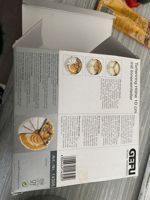 Forma para bolos com divisórias 10cm