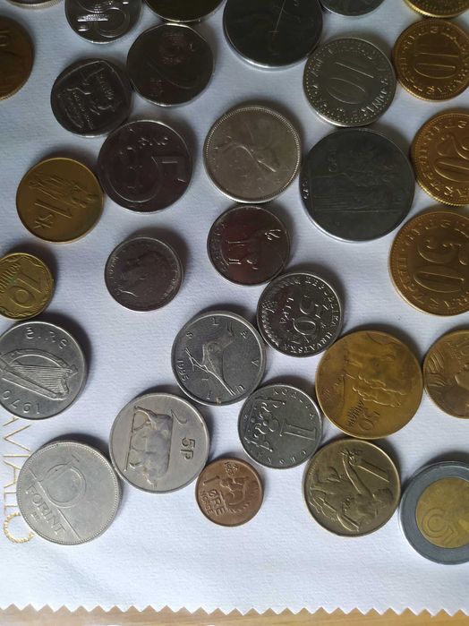 monety Europy obiegowe