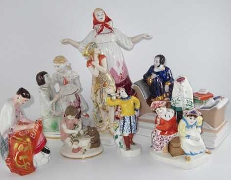 Купуємо Статуетки, ссср Фарфор Кераміка Бюсти