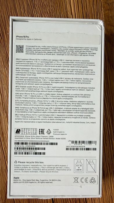 Iphone 16 Pro 128 GB