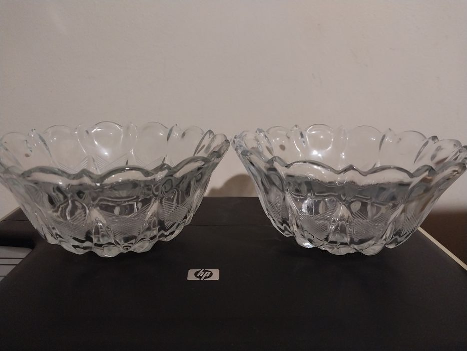 Хрустальная вазочка, салатница времен СССР