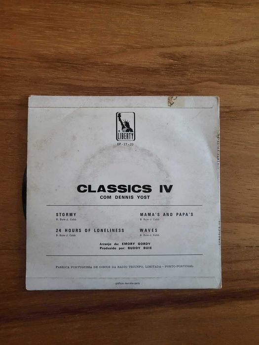 Disco Vinil | "Classics IV", Dennis Yost