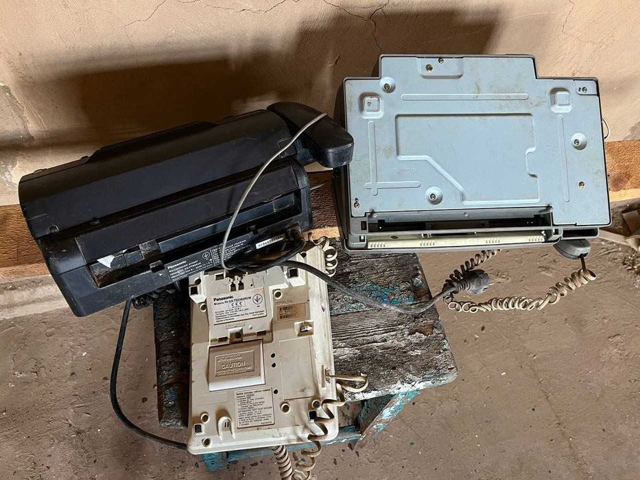 Факс , телефон, Panasonic, работоспособность не проверял, на запчасти