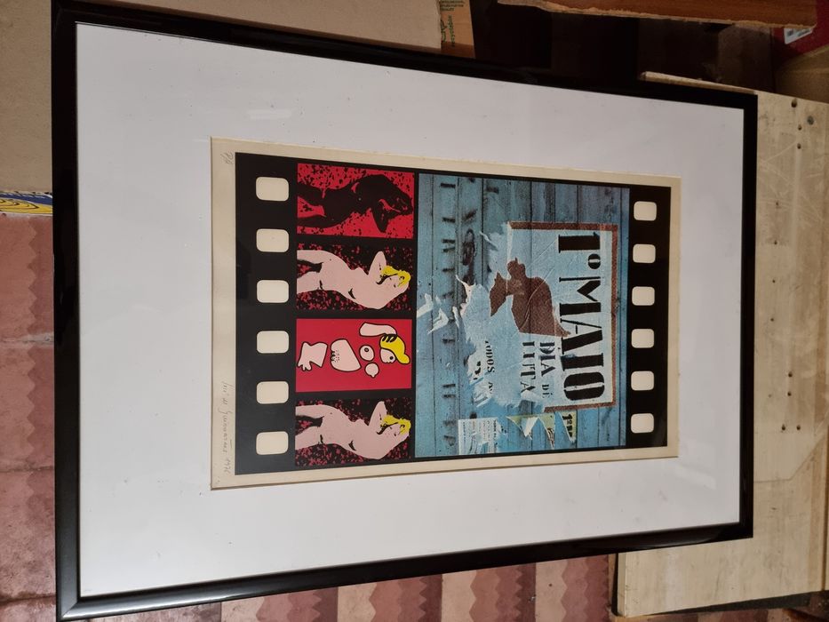 Serigrafia 1° Maio, 1976