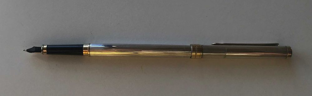 Caneta tinta permanente vácuo - Lalex 1938 - Prata 925 - 'Small/Thin'