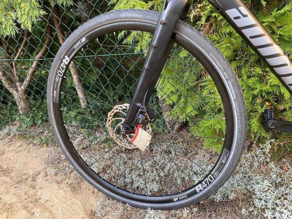 Gravel Author Aura 52cm 160-170cm 1x11 sztywna oś tarcze 9,9kg karbon