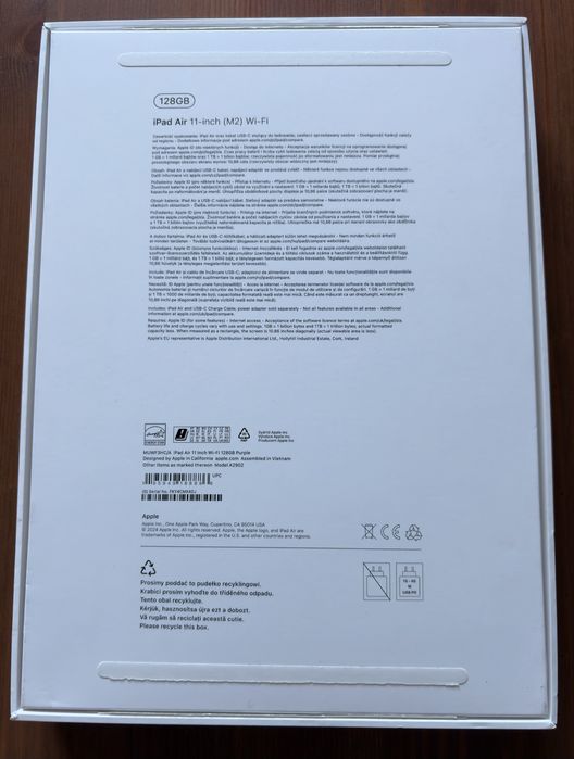 iPad Air 11 M2 Purple 128GB! Jak nowy!