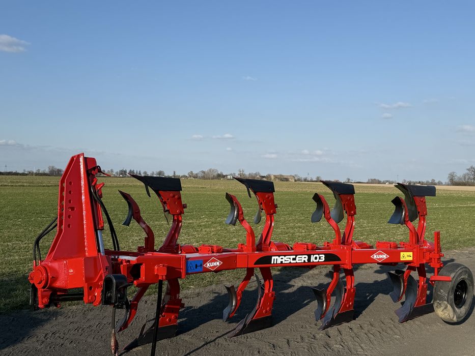 Pług obrotowy 4 skibowy Kuhn Master  ! Zabezpieczenie Hydrauliczne