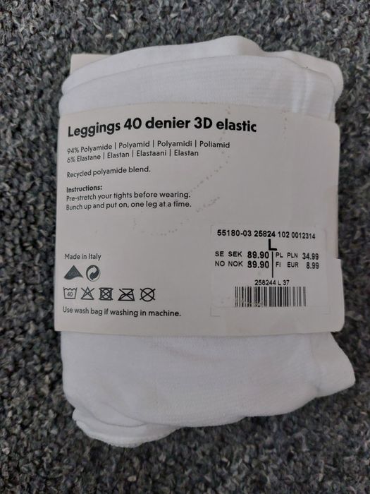 Legginsy damskie Kappahl rozm. L 40 den