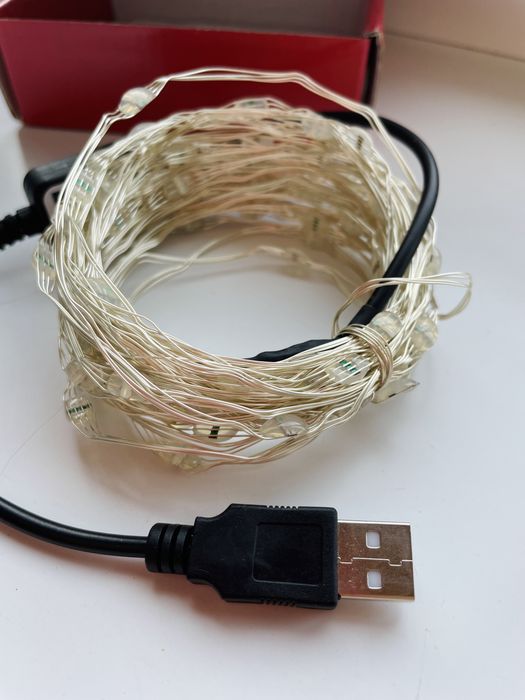 Світлодіодна підсвітка,гірлянда Bluetooth,USB гірлянда 10м
