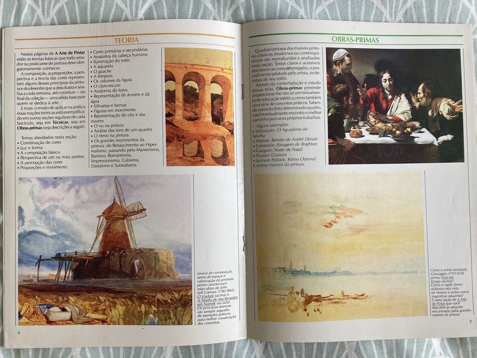 40 Revistas Colecção “A Arte de Pintar”