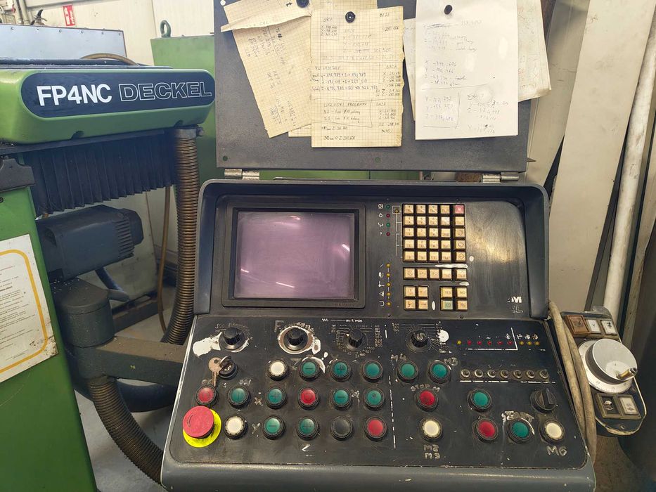 Frezarka CNC DECKEL FP4 NC Dialog 3 (1984r.)