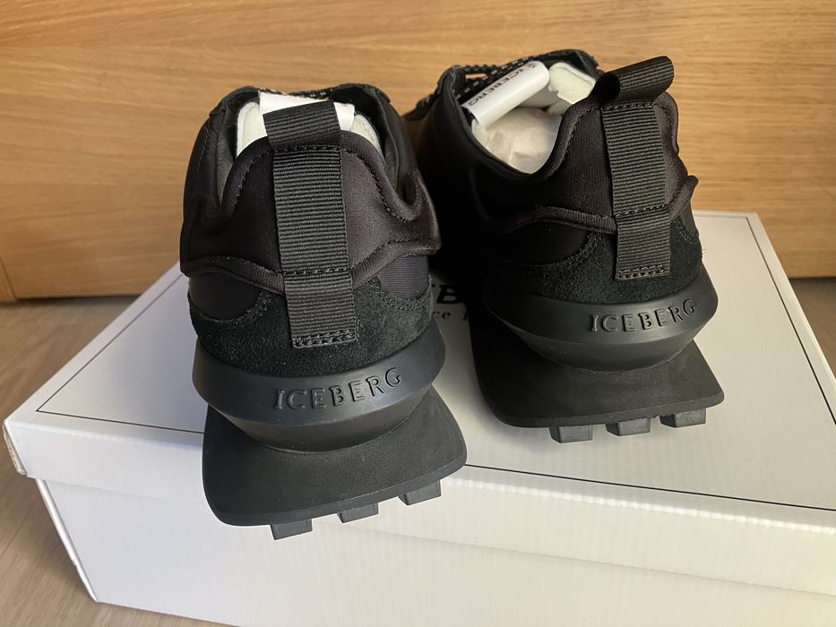 Iceberg męskie markowe Sneakersy buty black Nowe 46