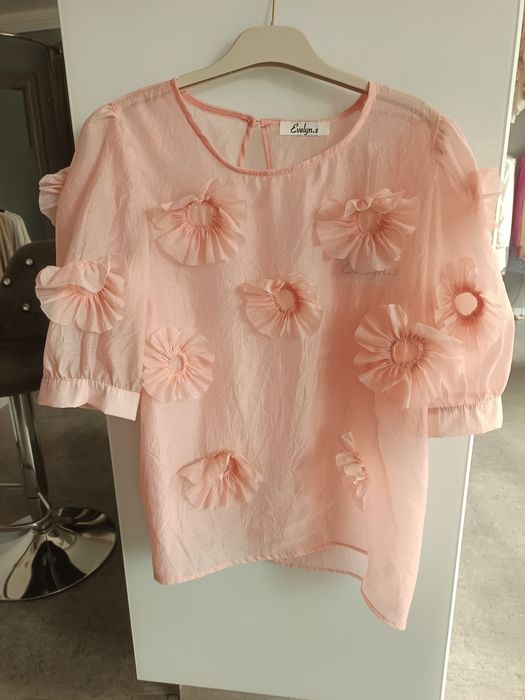 Bluzka damska kwiaty 3d viral kwiat hit