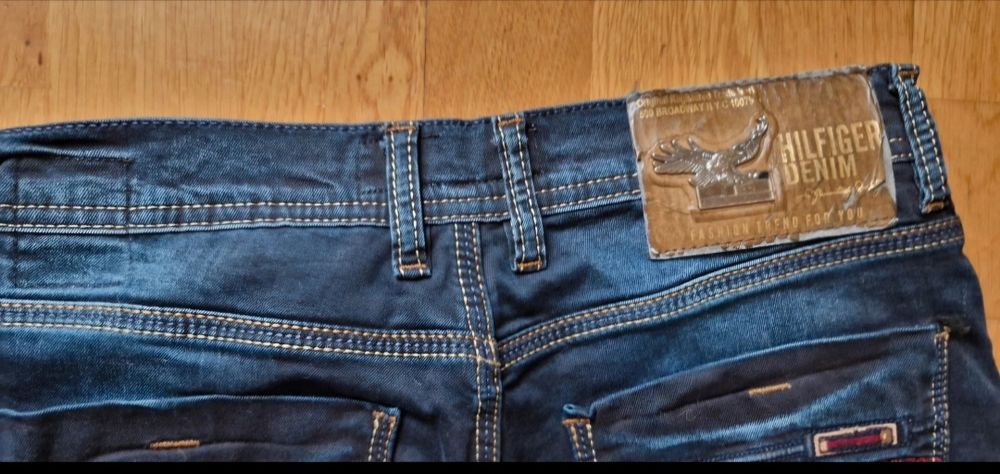 Spodnie jeansy tommy hilfiger