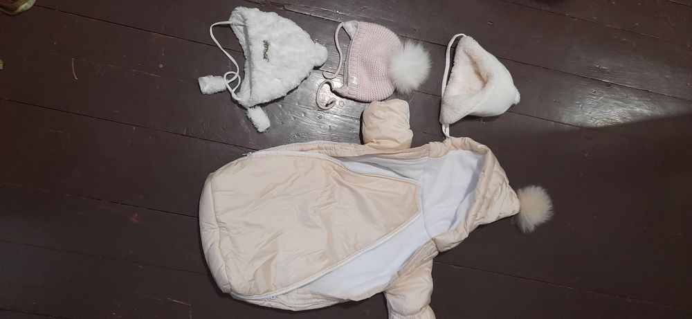 Конверт ( комбез)дитячій 0-3 (56-68)Конверт на овчині