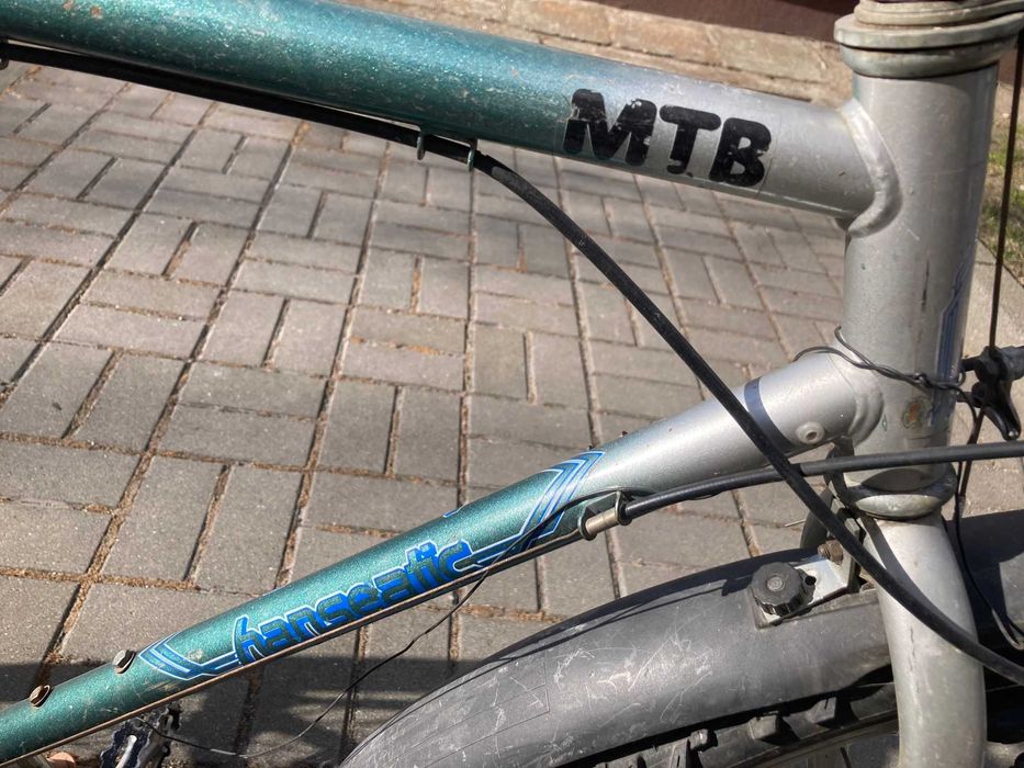 Rower MTB zielony