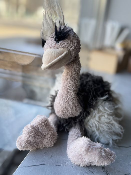 Jellycat, страус , ему