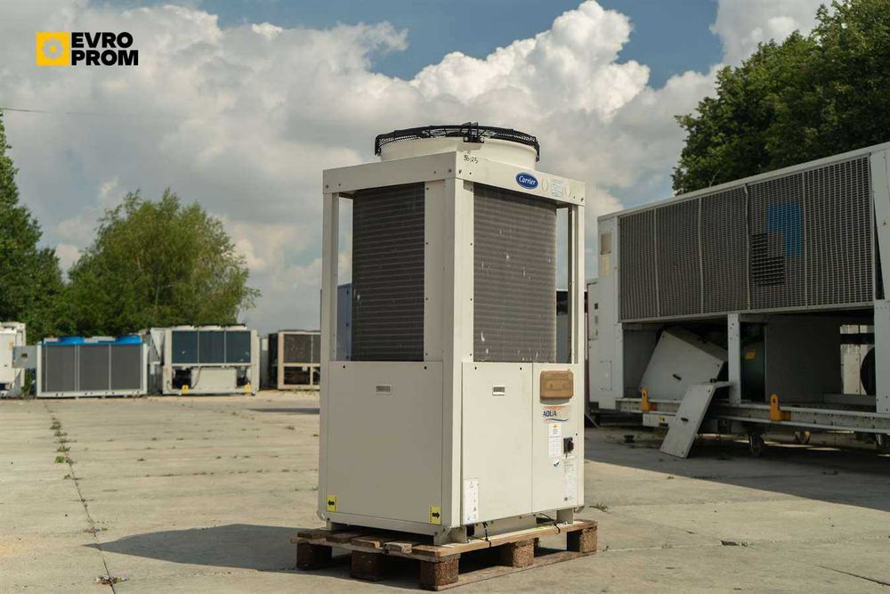 Чіллери та теплові насоси 25–100 кВт для ТПА, ПЕТ. Нові та Б/В