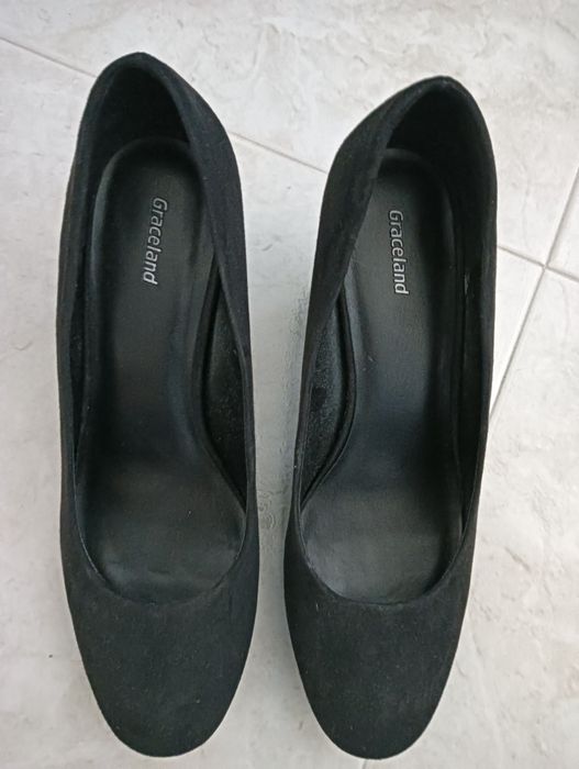 Sapatos senhora pretos Graceland