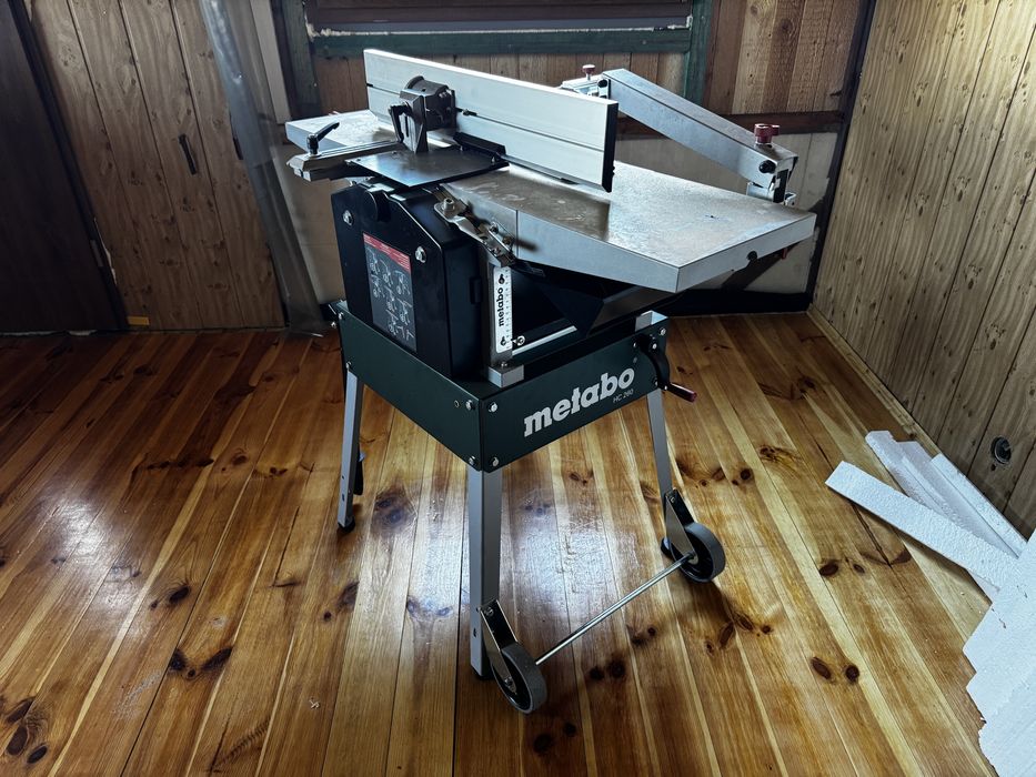 Strugarka/Grubościówka METABO HC 260 + odciąg wiórów METABO SPA1200