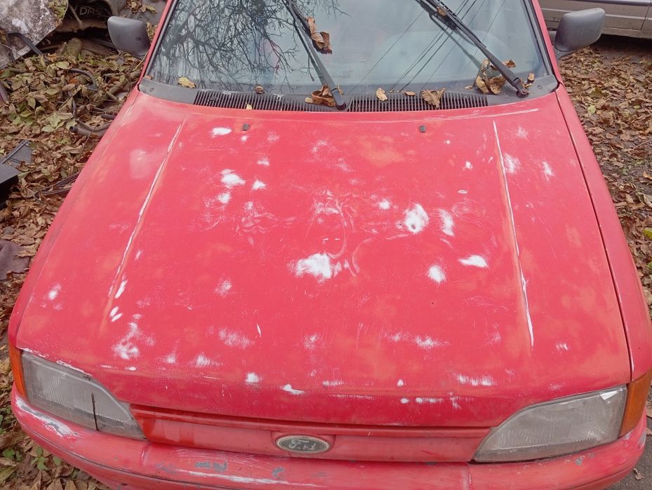 Капот Ford Escort / Форд Ескорт Mk5 (1991–1995 рр.)