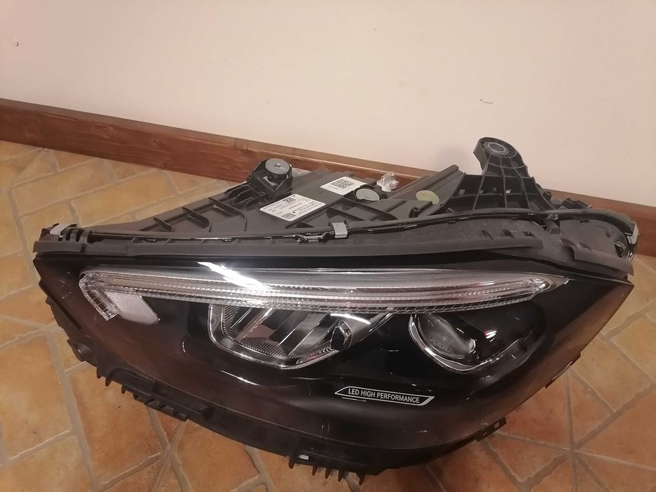 Farol Mercedes classe C w206 ótica óptica Led high performance