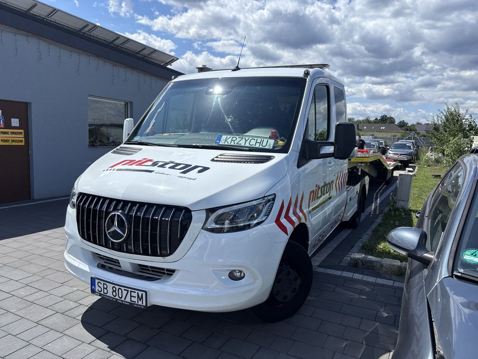 Mercedes Sprinter 519 V6 7G + JUZJADE 12,5 Autolaweta, pomoc drogowa