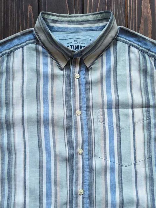 Рубашка Marks & Spencer® лён -XL-