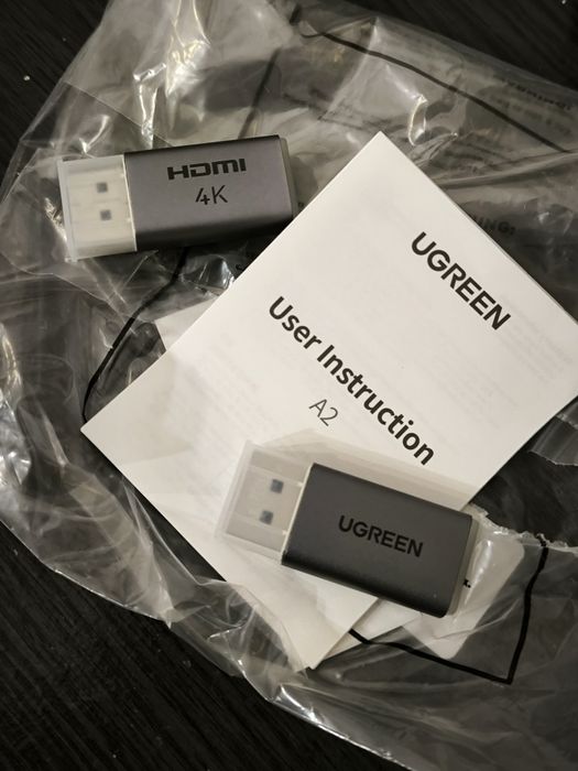 UGREEN Adaptador DisplayPort a HDMI Unidireccional 4K