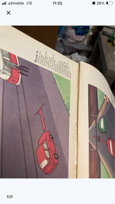 Ksiazka ,,Przepisy ruchu drogowego „1987 rok stan  -3