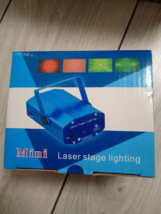 Laser stage lighting