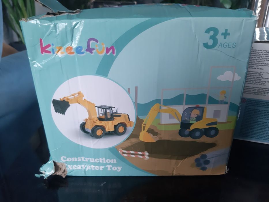 Kizeefun Koparka Ciężarówka Zabawki dla dzieci