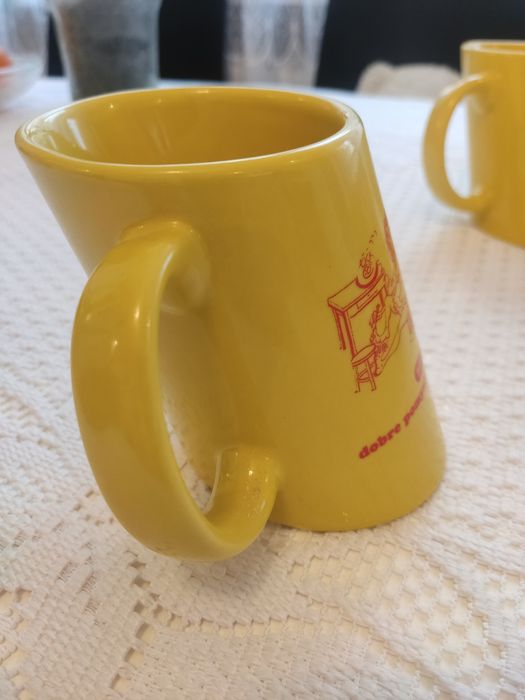 Kolekcja żółte kubki Winiary