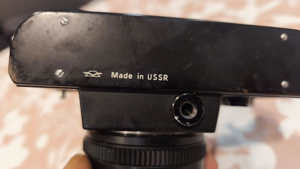 Máquina fotográfica Zenit helios antiga made usrr
