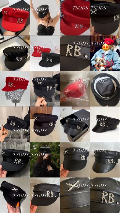 Кепи Руслан Багинский черный Атласная кепка Ruslan Baginskiy булавкой